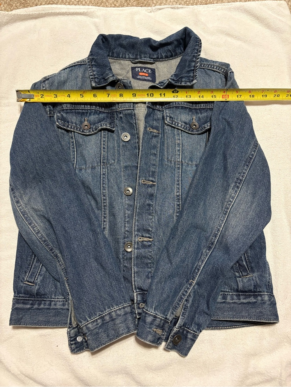 The Children's Place Distressed Blue Denim Jacket